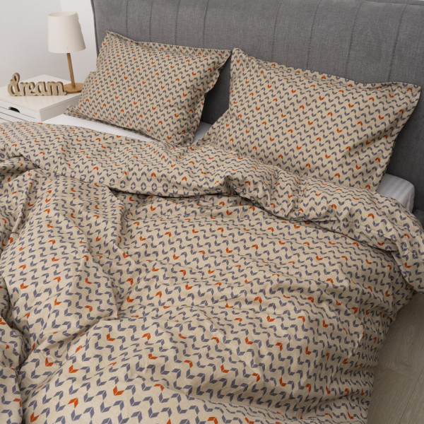 Полукомплект постельного белья Viluta Евро Сатин Luxe (Пододеяльник 200х220 + наволочки 50х70 - 2 шт.) 153