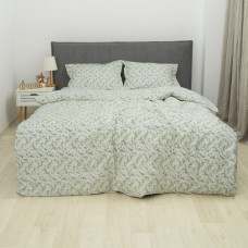 Полукомплект постельного белья Viluta Евро Сатин Luxe (Пододеяльник 200х220 + наволочки 50х70 - 2 шт.) 155