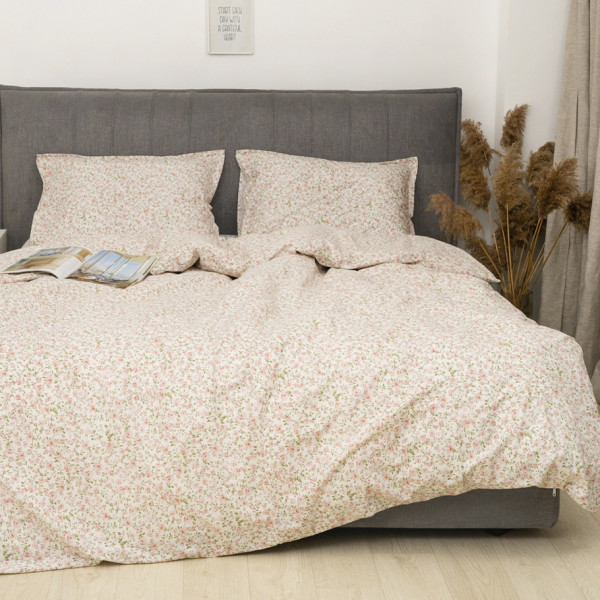 Полукомплект постельного белья Viluta Евро Сатин Luxe (Пододеяльник 200х220 + наволочки 50х70 - 2 шт.) 158