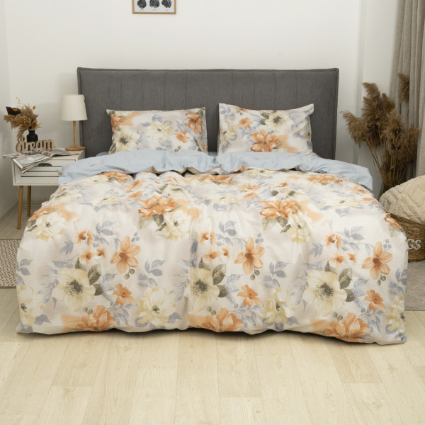 Комплект постельного белья Tiare Евро Сатин Premium 163