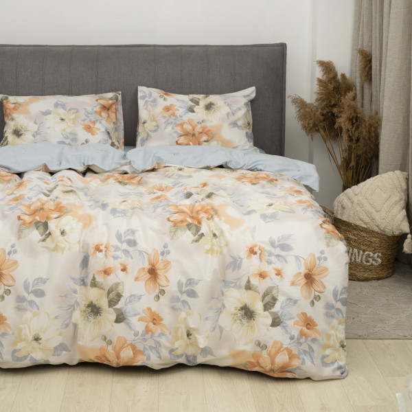 Комплект постельного белья Tiare Евро Сатин Premium 163