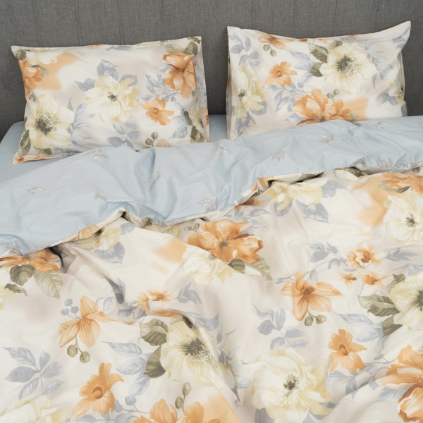 Комплект постельного белья Tiare Евро Сатин Premium 163