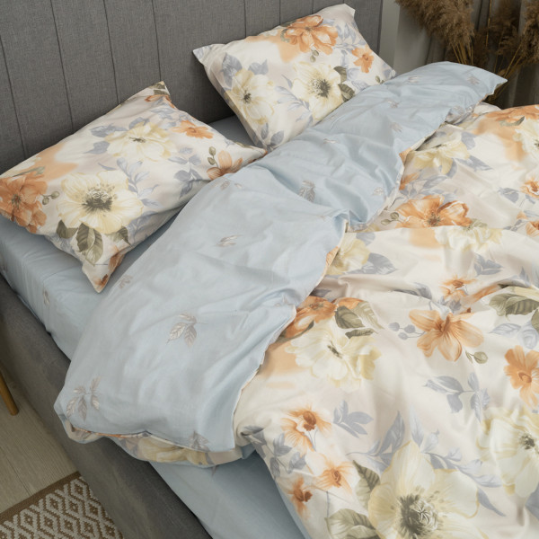 Комплект постельного белья Tiare Евро Сатин Premium 163