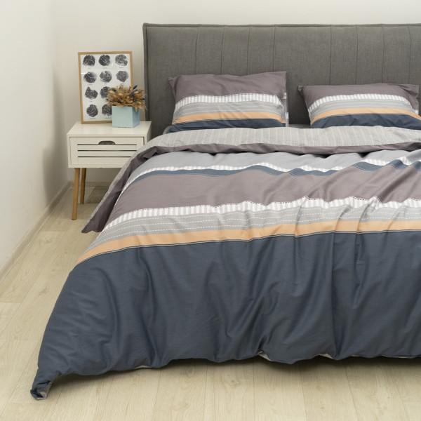 Комплект постельного белья Tiare Евро Сатин Premium 169