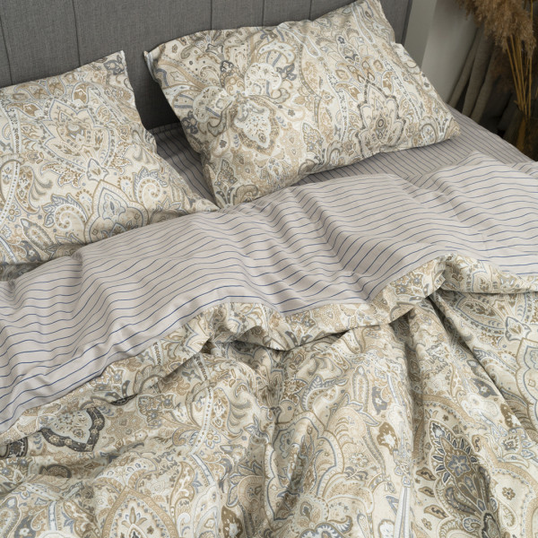 Комплект постельного белья Tiare Евро Сатин Premium 171