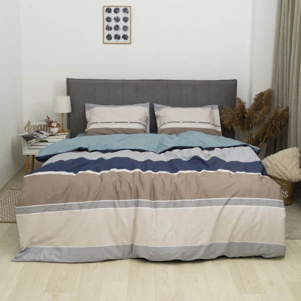 Комплект постельного белья Tiare Евро Сатин Premium 174