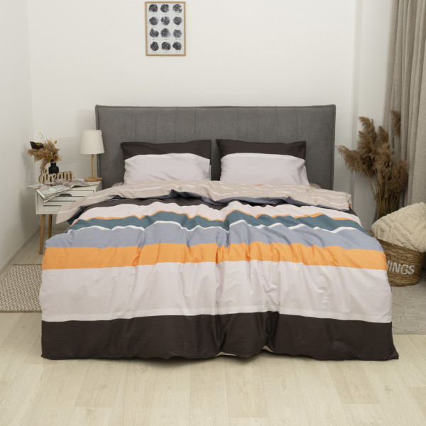 Комплект постельного белья Tiare Евро Сатин Premium 178