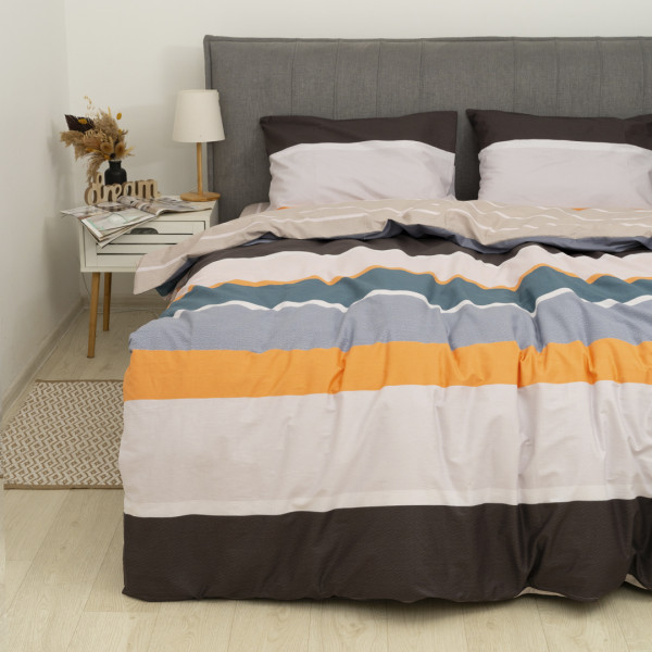 Комплект постельного белья Tiare Евро Сатин Premium 178