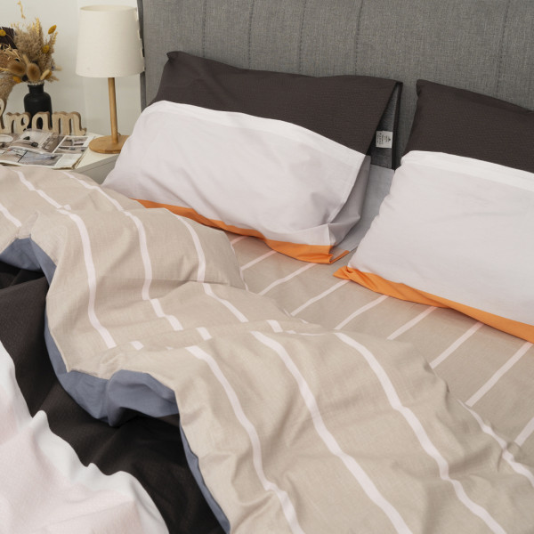 Комплект постельного белья Tiare Евро Сатин Premium 178