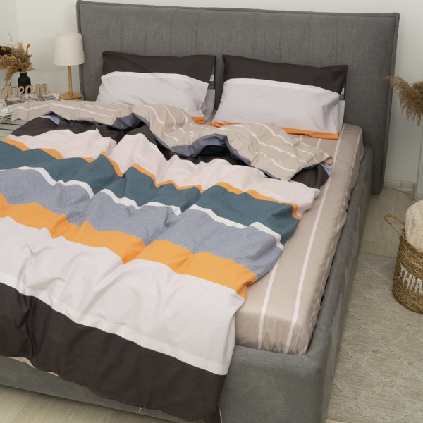 Комплект постельного белья Tiare Евро Сатин Premium 178