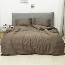 Комплект постельного белья Tiare Двуспальный Сатин Stripe 77