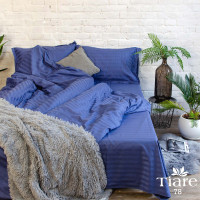 Комплект постельного белья Tiare Двуспальный Сатин Stripe 78