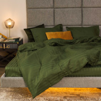 Комплект постельного белья Tiare Полуторный Сатин Stripe 81