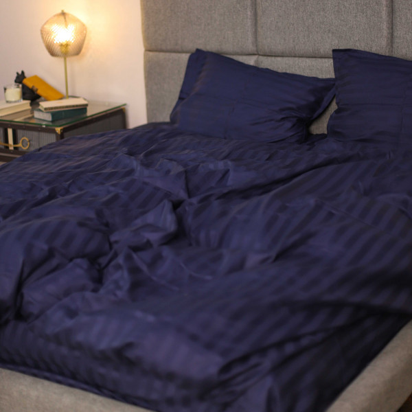 Комплект постельного белья Tiare Двуспальный Сатин Stripe 83