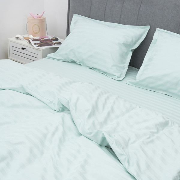 Комплект постельного белья Tiare Двуспальный  Сатин Stripe 84