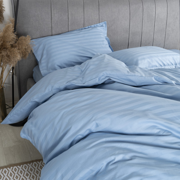 Комплект постельного белья Tiare Евро Сатин Stripe 88