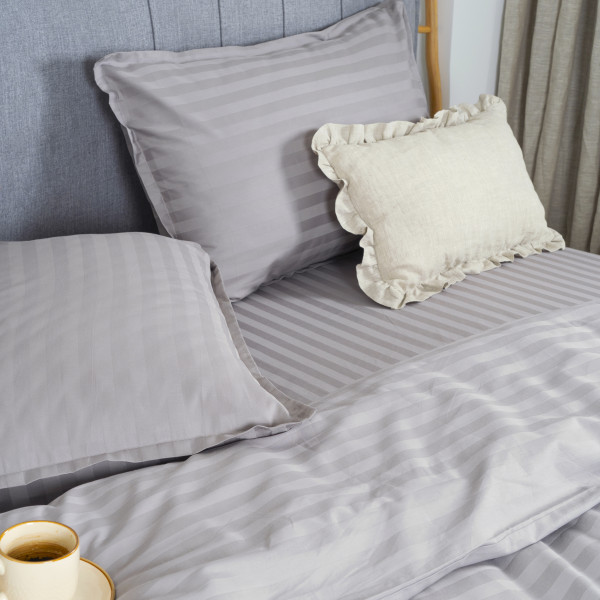 Комплект постельного белья Tiare Семейный Сатин Stripe 90