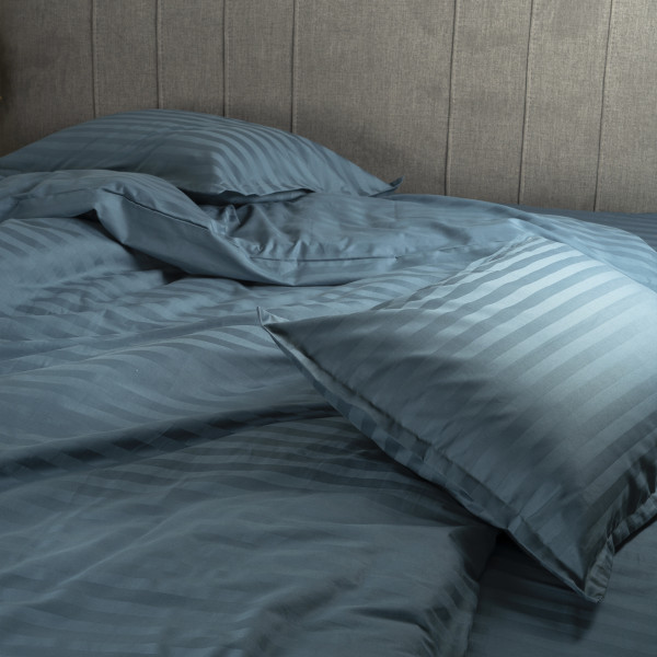 Комплект постельного белья Tiare Полуторный Сатин Stripe 91