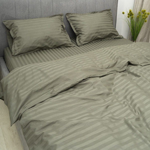 Комплект постельного белья Tiare Евро Сатин Stripe 94