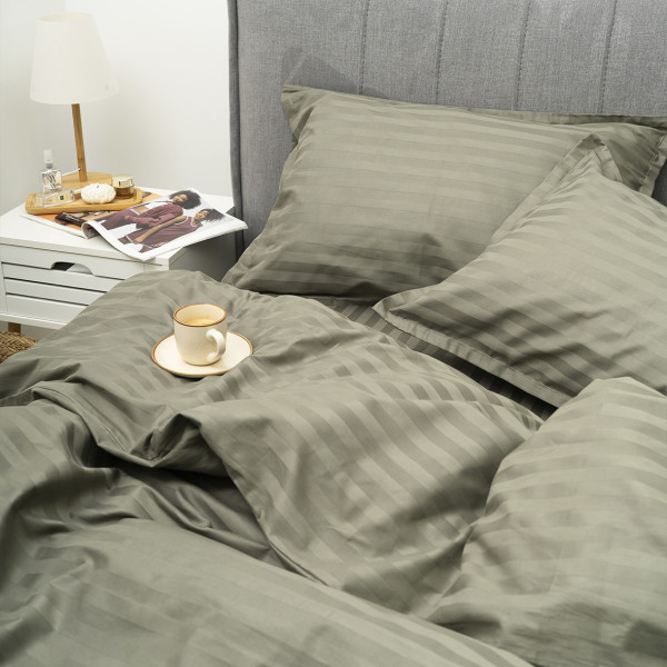 Комплект постельного белья Tiare Евро Сатин Stripe 94