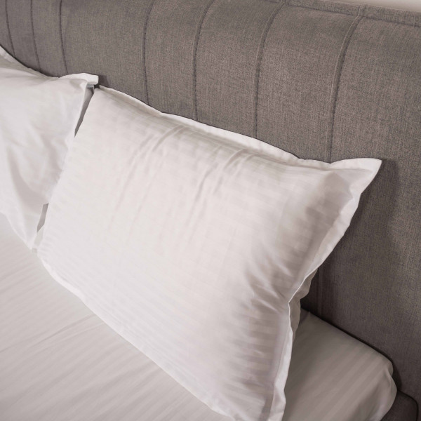 Комплект постельного белья Tiare Евро Сатин Stripe White