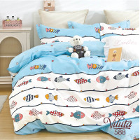 Комплект постельного белья Viluta Подростковый Сатин Twill 588