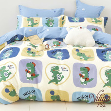 Комплект постельного белья Viluta Подростковый Сатин Twill 732