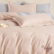 Комплект постільної білизни Viluta Євро Сатин Twill 820
