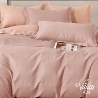 Комплект постельного белья Viluta Евро Сатин Twill 824