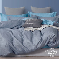 Комплект постельного белья Viluta Евро Сатин Twill 825