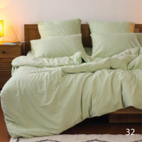 Комплект постельного белья Viluta Евро Вареный хлопок Wash 32