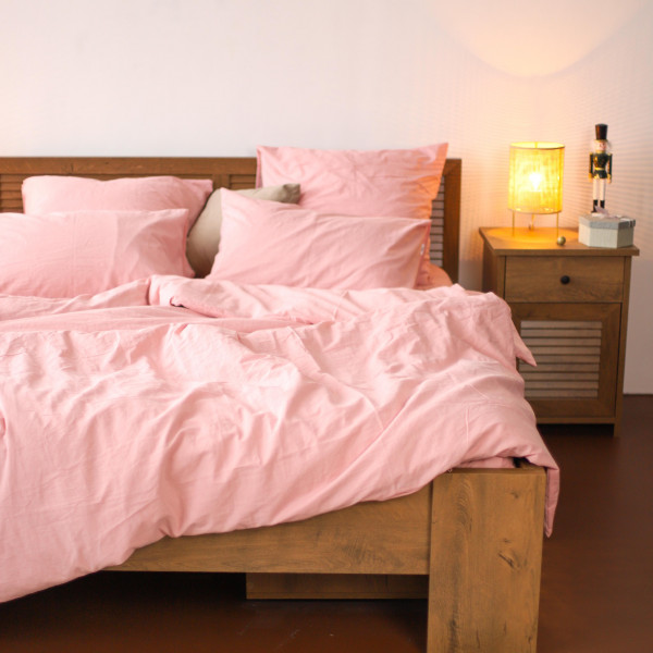 Комплект постельного белья Viluta Евро Вареный хлопок Wash 38