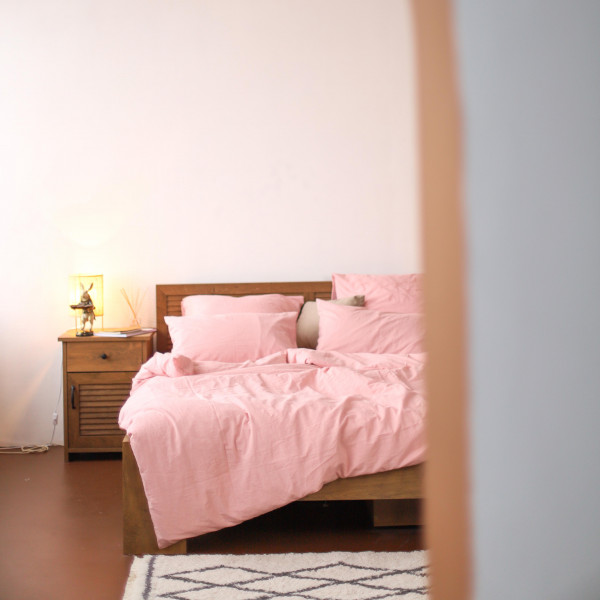 Комплект постельного белья Viluta Евро Вареный хлопок Wash 38