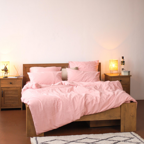 Комплект постельного белья Viluta Евро Вареный хлопок Wash 38