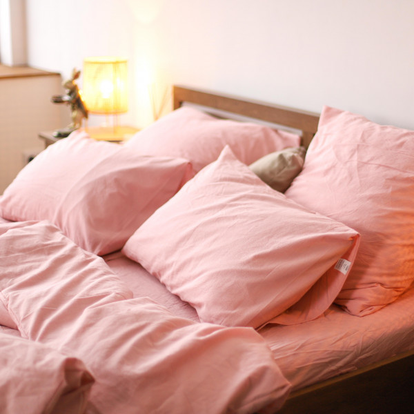 Комплект постельного белья Viluta Евро Вареный хлопок Wash 38