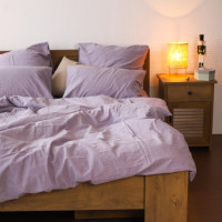 Комплект постельного белья Viluta Евро Вареный хлопок Wash 39