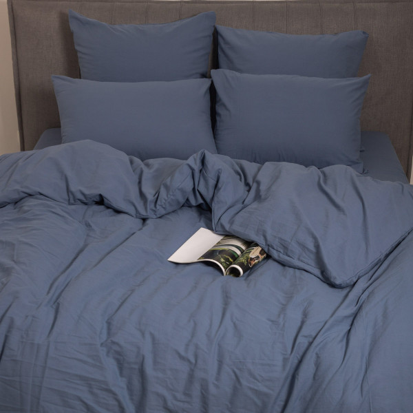 Комплект постельного белья Viluta Евро Вареный хлопок Wash 41