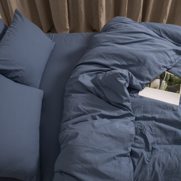 Комплект постельного белья Viluta Евро Вареный хлопок Wash 41