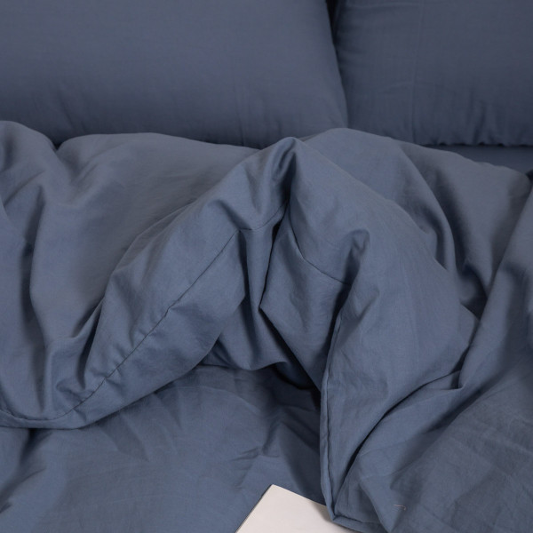 Комплект постельного белья Viluta Евро Вареный хлопок Wash 41