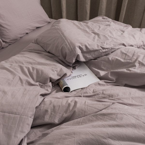 Комплект постельного белья Viluta Евро Вареный хлопок Wash 42