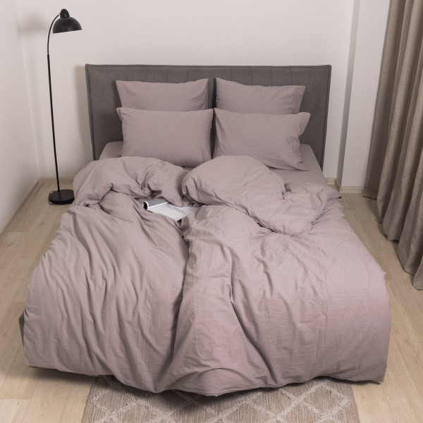 Комплект постельного белья Viluta Евро Вареный хлопок Wash 42