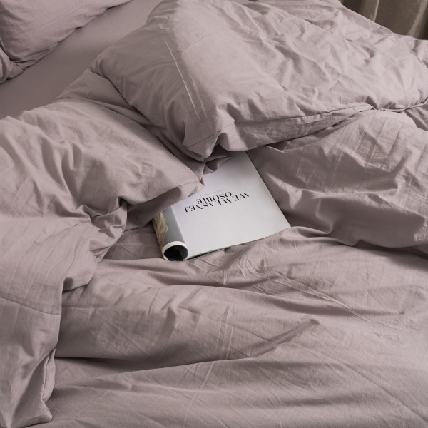 Комплект постельного белья Viluta Евро Вареный хлопок Wash 42