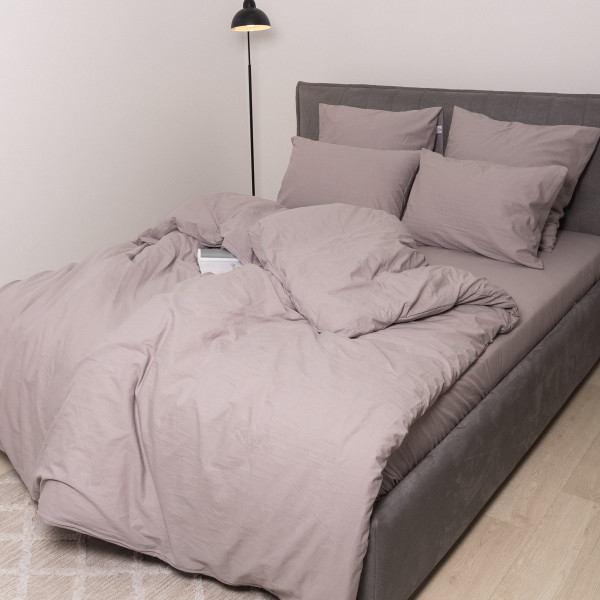 Комплект постельного белья Viluta Евро Вареный хлопок Wash 42