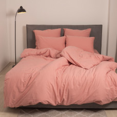 Комплект постельного белья Viluta Евро Вареный хлопок Wash 43