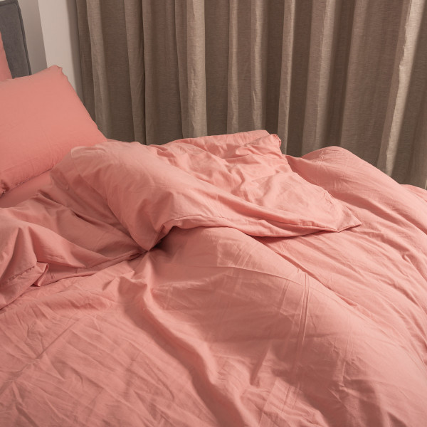 Комплект постельного белья Viluta Евро Вареный хлопок Wash 43