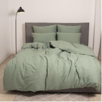 Комплект постільної білизни Viluta Євро Варена бавовна Wash 44