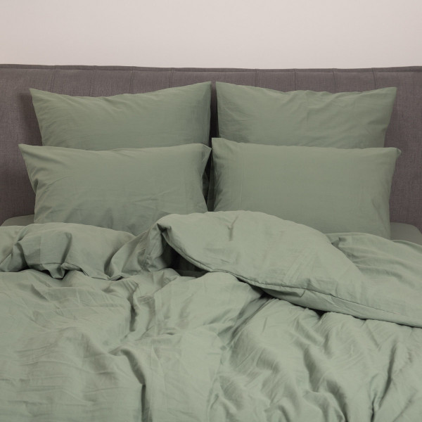 Комплект постельного белья Viluta Евро Вареный хлопок Wash 44