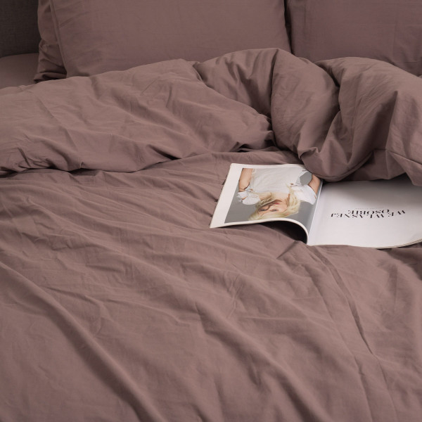 Комплект постельного белья Viluta Евро Вареный хлопок Wash 45