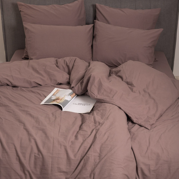 Комплект постельного белья Viluta Евро Вареный хлопок Wash 45