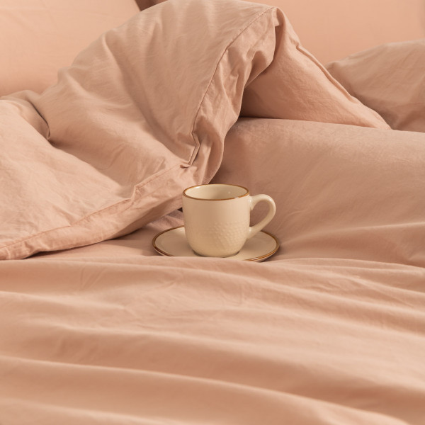 Комплект постельного белья Viluta Евро Вареный хлопок Wash 46